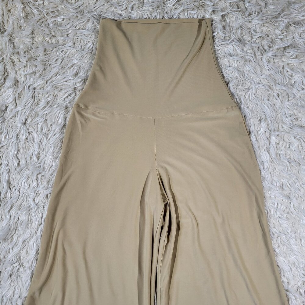 Norma Kamali High Waist Elephant Pants Blonde - Size M/34 - Picture 3 of 14